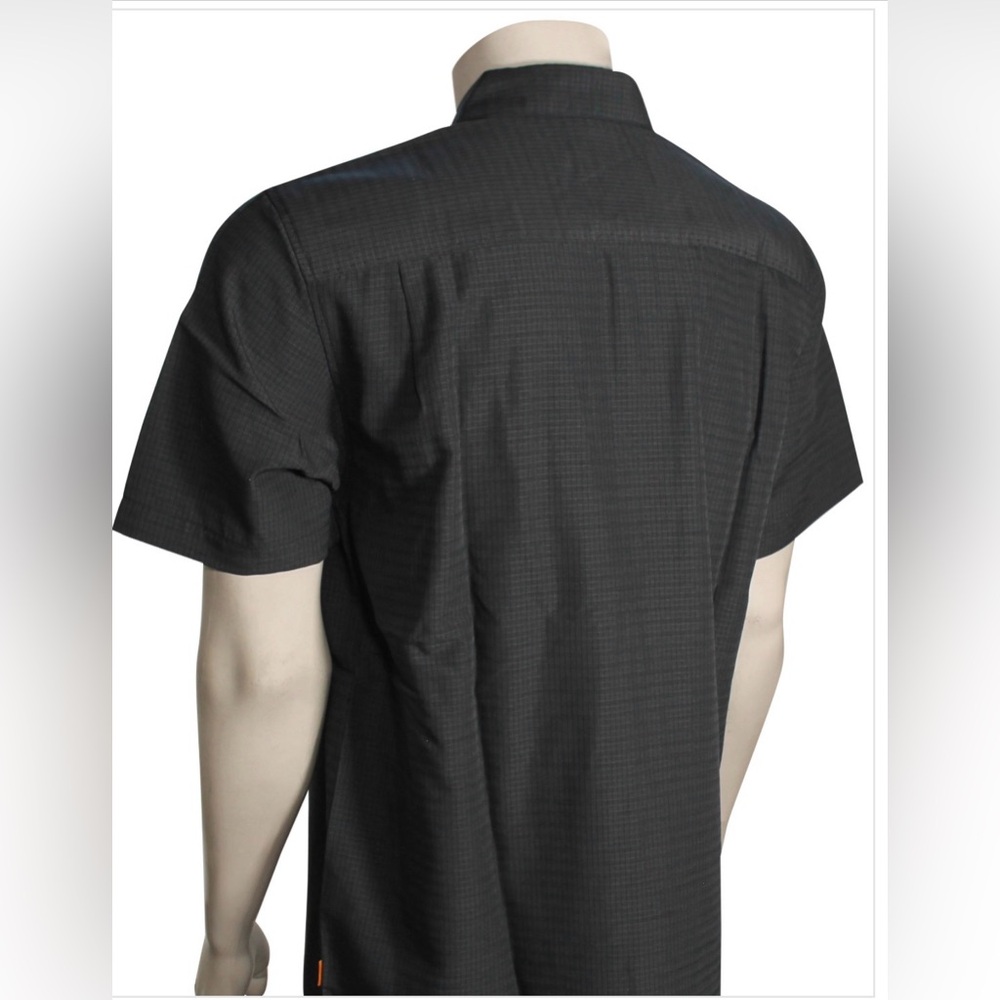 Quiksilver Waterman Centinela Button Down Shirt - Black - size XXL - Picture 2 of 10